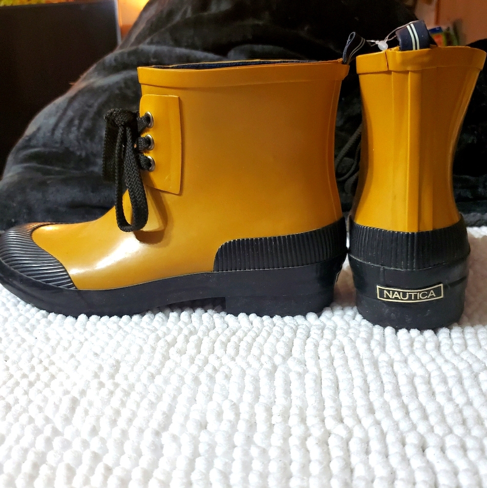 Nautica Rubber Boots NWOT